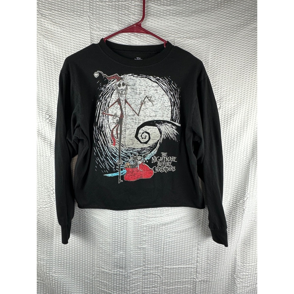 Disney Tim Burtons The Nightmare Before Christmas Graphic Long Sleeve Large